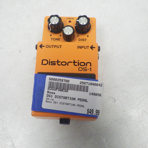 Used Boss Ds1 Distortion Pedal 40042-S000259700