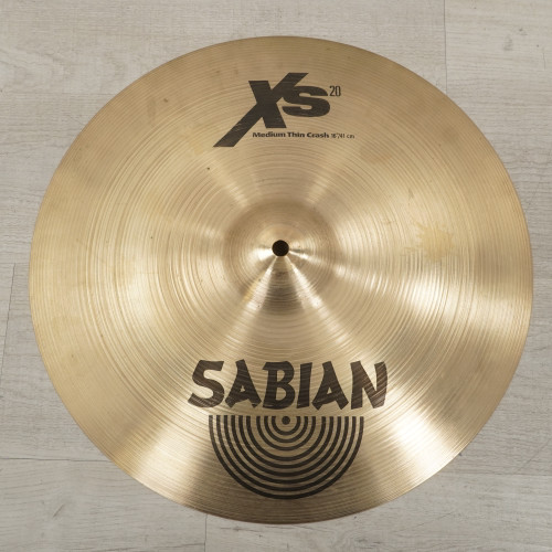 Vist Large View of Product Image Which is Used Sabian 16" XS20 Medium Thin Crash Cymbal 40015-S000328935