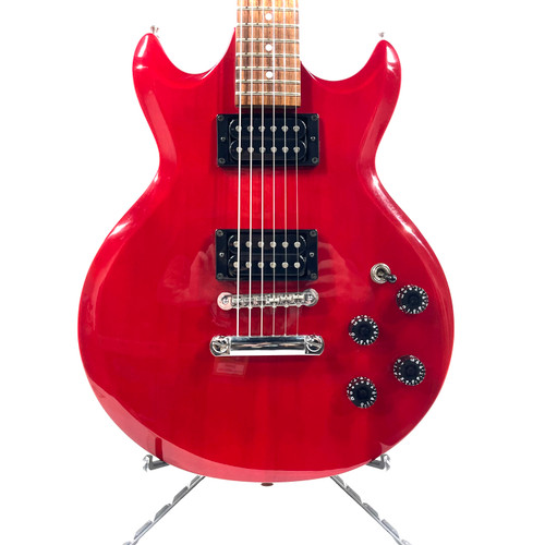 Vist Large View of Product Image Which is Used Ibanez GIO GAX70 Double Cut Electric Guitar Red 6-String