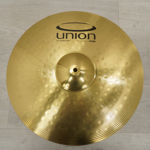Vist Large View of Product Image Which is Used Union 18" Crash Ride Cymbal 40015-S000328952
