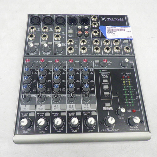 Vist Large View of Product Image Which is Used Mackie 802-VLZ3 Mixing Console 40042-S000259710