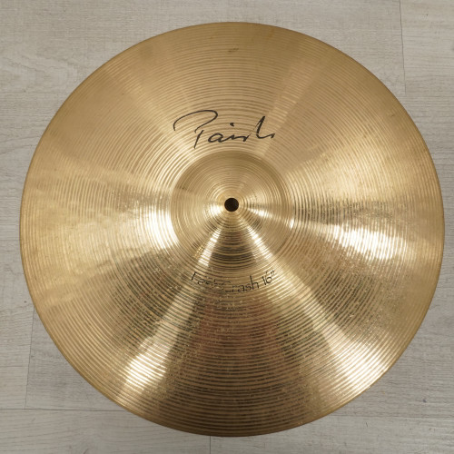 Vist Large View of Product Image Which is Used Paiste 16" Signature Fast Crash Cymbal 40015-S000328959