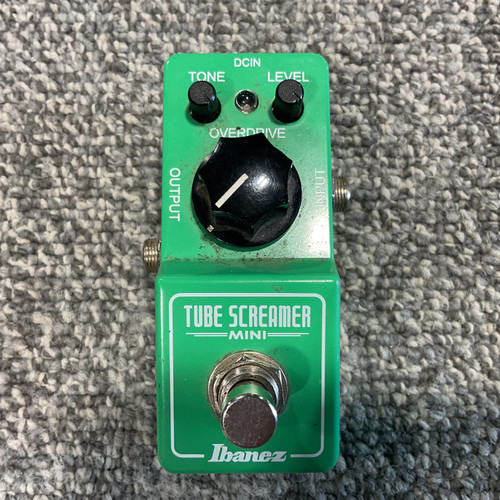 Used IBANEZ TS MINI TUBE SCREAMER Guitar Overdrive Pedal 41106-S000094658