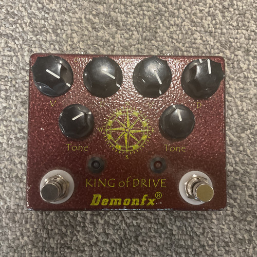 Used DEMONFX KING OF DRIVE Guitar Overdrive Pedal 41106-S000094657