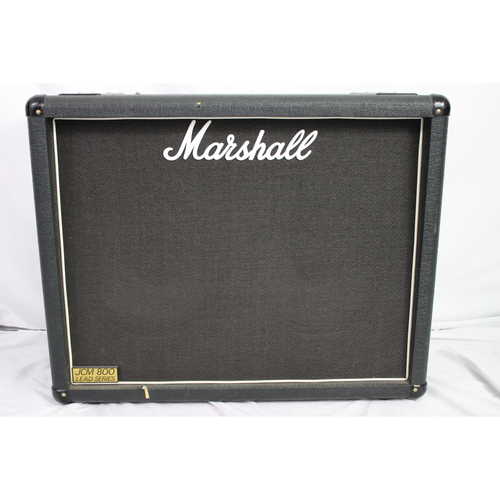Vist Large View of Product Image Which is Used Marshall JCM800 2X12 CAB 2 x 12 Guitar Speaker Cabinet 2 x 12