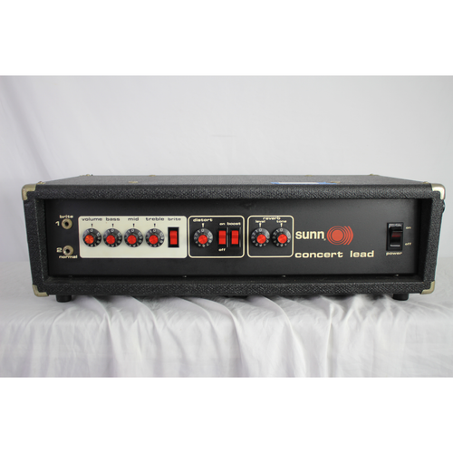 Vist Large View of Product Image Which is Used Sunn CONCERT LEAD Vintage Tube Guitar Head 41128-S000106873