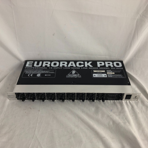 Vist Large View of Product Image Which is Used Behringer RX1602 Rackmount Mixer 41128-S000106897