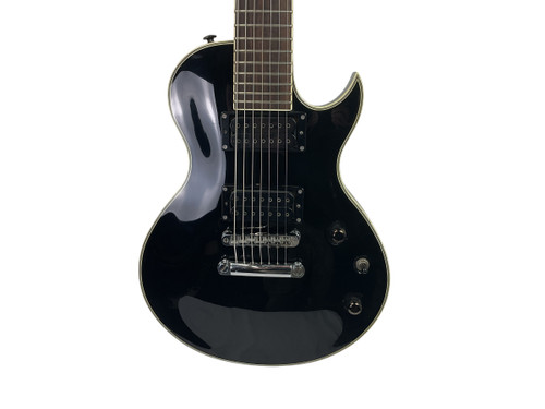 Used Ibanez ARZ307 LP Type Electric Guitar Black 7-String 41120-S000034295