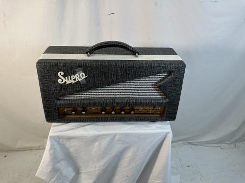 Vist Large View of Product Image Which is Used Supro STATESMAN 1699R Tube Guitar Amplifier Head 40012-S000304346