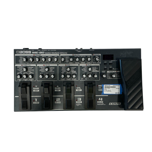 Vist Large View of Product Image Which is Used Boss ME-80 NO/AC Floorboard Amp Modeling + FX 40009-S000307225