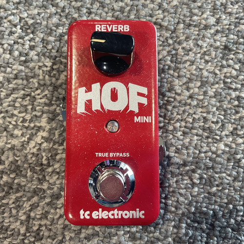 Used TC ELECTRONIC HOF MINI Reverb Guitar Pedal 41106-S000094678