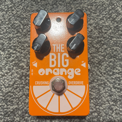 Used CALINE THE BIG ORANGE OVERDRIVE Guitar Pedal 41106-S000094683