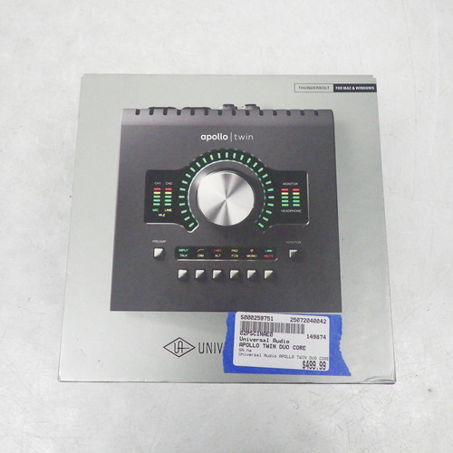 Vist Large View of Product Image Which is Used Universal Audio APOLLO TWIN DUO CORE Computer Interface 1 A/D Recording Inputs 40042-S000259751