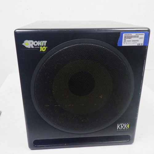 Vist Large View of Product Image Which is Used KRK 10S STUDIO SUBWOOFER Powered Sub 40042-S000259754