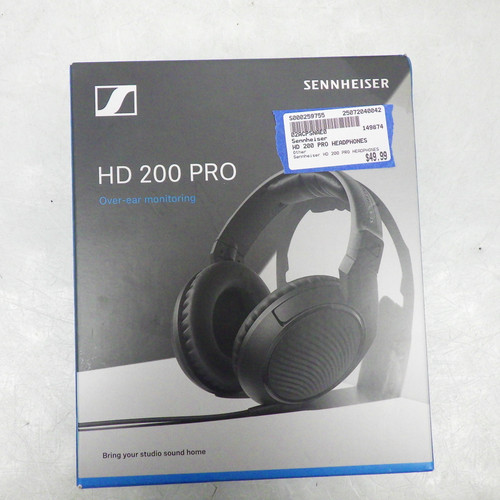 Vist Large View of Product Image Which is Used Sennheiser HD 200 PRO HEADPHONES Headphones 40042-S000259755