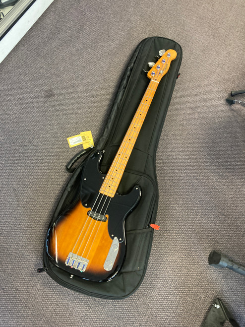 Used Squier CLASSIC VIBE 50S P-BASS J Type Bass Guitar Sunburst 4-String 40085-S000105617
