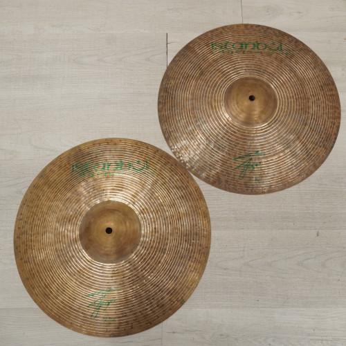 Vist Large View of Product Image Which is Used Istanbul 16" Agop Signature Hi Hat Cymbal Pair 40015-S000328991