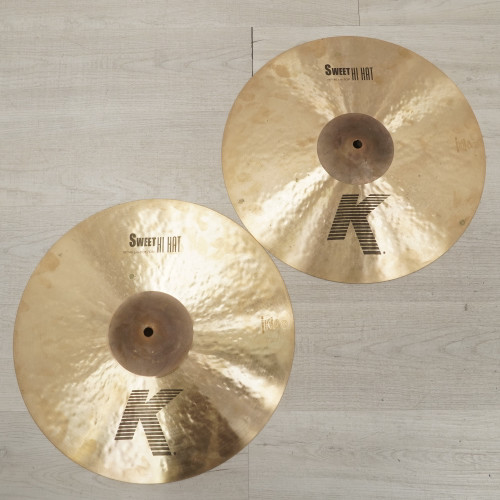Vist Large View of Product Image Which is Used Zildjian 16" K Sweet Hi Hat Cymbal Pair 40015-S000328992