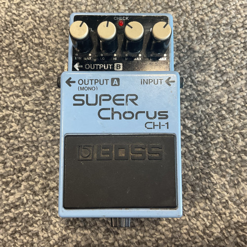Used BOSS CH-1 SUPER CHORUS Guitar Pedal 41106-S000094698