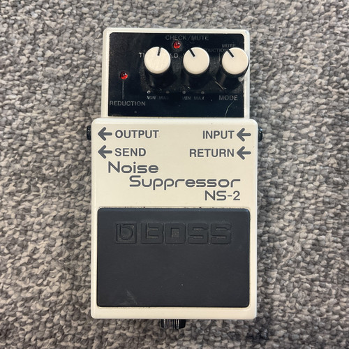 Used BOSS NS-2 NOISE SUPPRESSOR Guitar Pedal 41106-S000094697