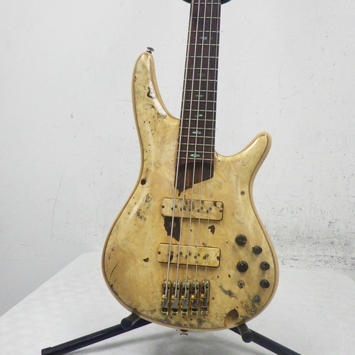 Vist Large View of Product Image Which is Used Ibanez SR1605 Bass Guitar Natural 5 String 40042-S000259760