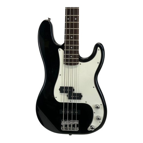 Vist Large View of Product Image Which is Used Squier Standard Precision Bass Guitar Black 4-String 41117-S000051455