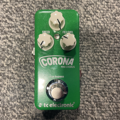 Used TC ELECTRONIC CORONA MINI CHORUS Guitar Pedal 41106-S000094711
