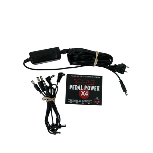 Used Voodoo Lab PEDAL POWER X4 Pedal Power Supply 41120-S000034308