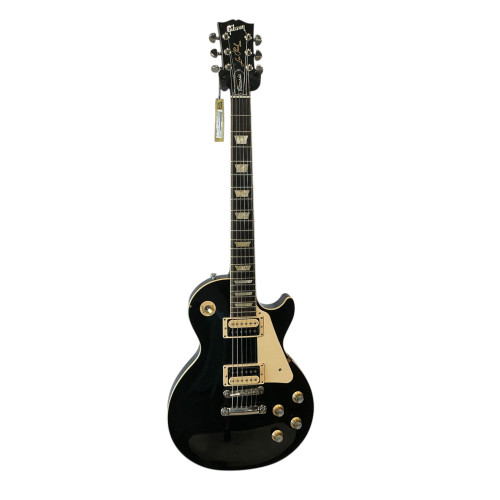 Vist Large View of Product Image Which is Used Gibson LES PAUL CLASSIC 2021 LP Type Electric Guitar Black 6-String 40009-S000307240