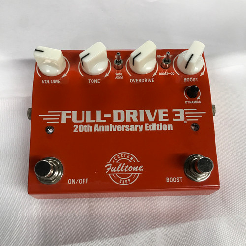 Vist Large View of Product Image Which is Used Fulltone FULL-DRIVE 3 20TH ANNIVERSARY Overdrive Pedal 41125-S000039651