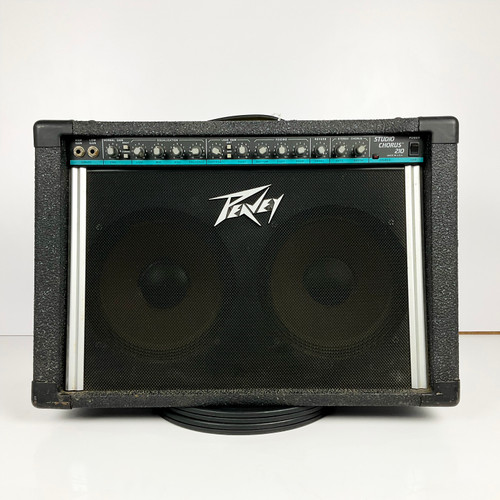 Vist Large View of Product Image Which is Used Peavey Super Chorus 210 Solid State Amplifier 2 x 10