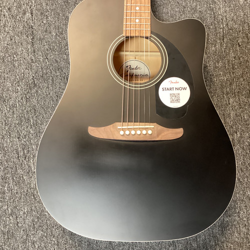 Used Fender DEBUT REDONDO CE Laminate Top Acoustic Guitar Black 40111-S000188259