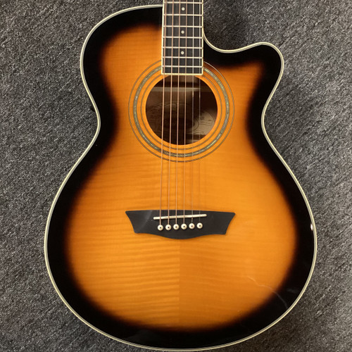 Used Washburn EA15ITB Laminate Top Acoustic Guitar Other 40111-S000188276