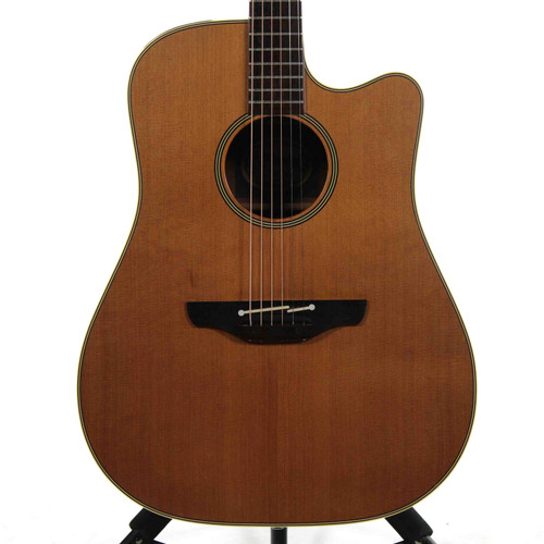 Used Takamine EN-10C Solid Top Acoustic Guitar Wood