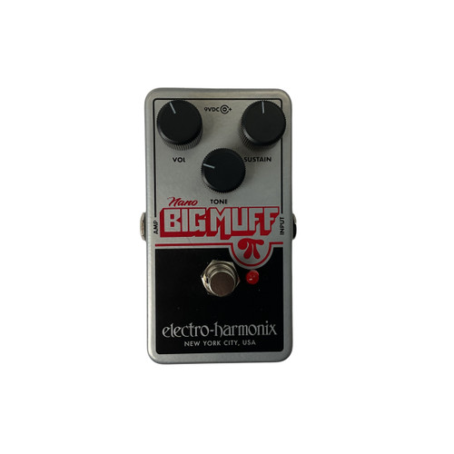 Used Electro Harmonix (E/H) NANO BIG MUFF Fuzz Pedal 41120-S000034312