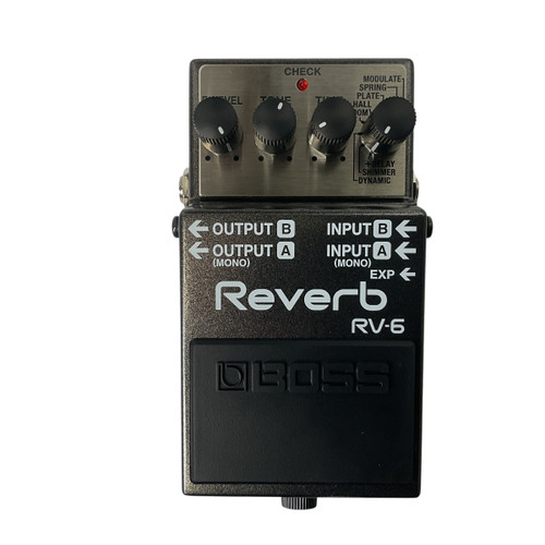 Used Boss RV-6 Reverb Pedal 41120-S000034314
