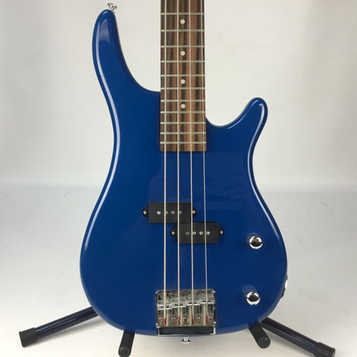 Used Rogue SX100B P Type Bass Guitar Blue 4-String 41110-S000070050