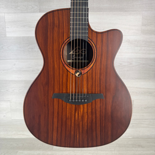 Used Lag Sauvage-ACE Acoustic-electric Guitar - Natural - Gig Bag Included 40112-S000178782