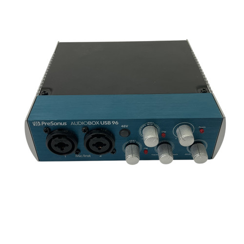 Used Presonus AUDIOBOX USB96 Computer Interface 2 A/D Recording Inputs 41120-S000034320