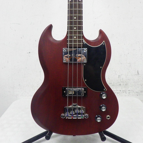 Vist Large View of Product Image Which is Used Gibson SG Standard Bass Red 40042-S000259808