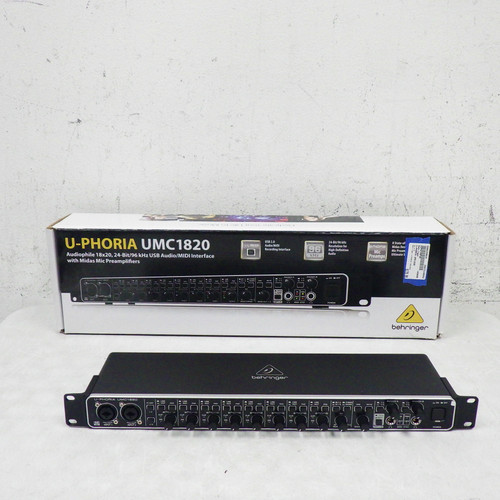 Vist Large View of Product Image Which is Used Behringer U-Phoria UMG1820 Interface Rackmount 40042-S000259834