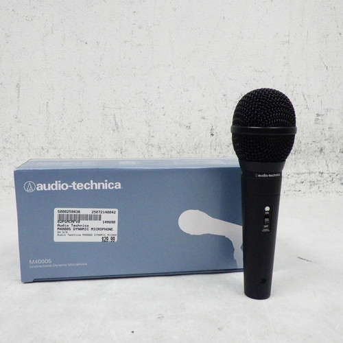 Vist Large View of Product Image Which is Used Audio Technica M4000S Dynamic Microphone 40042-S000259836