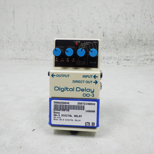 Vist Large View of Product Image Which is Used Boss DD-3 Digital Delay Pedal 40042-S000259844