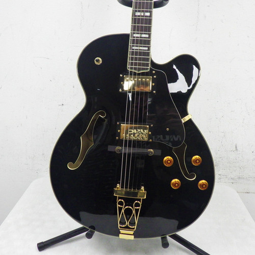 Vist Large View of Product Image Which is Used Oscar Schmidt Oe40 Hollow Body Electric Guitar Black 40042-S000259866
