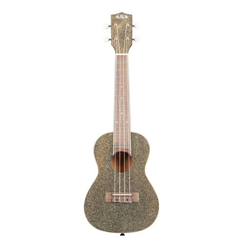 Vist Large View of Product Image Which is New Kala Stardust Gold Concert Ukulele