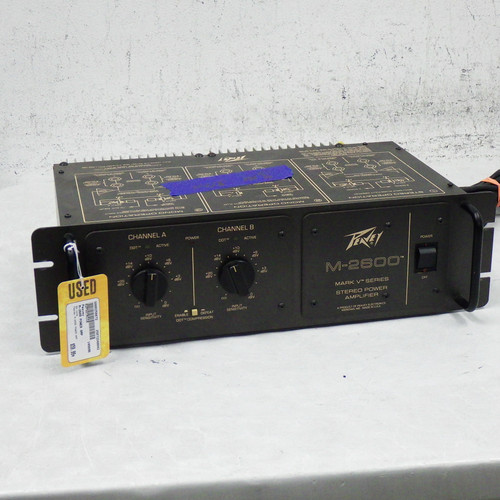 Vist Large View of Product Image Which is Used Peavey M-2600 Power Amp 40042-S000259872