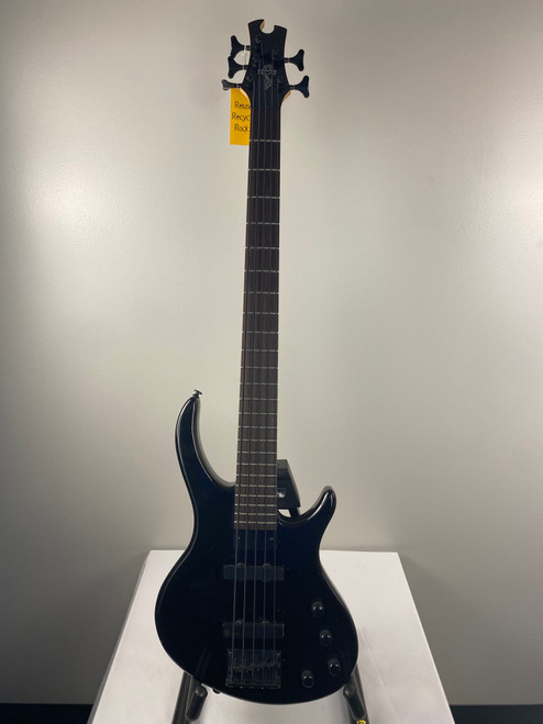 Vist Large View of Product Image Which is Used Tobias TOBY V Vintage Bass Guitar Black 5-String