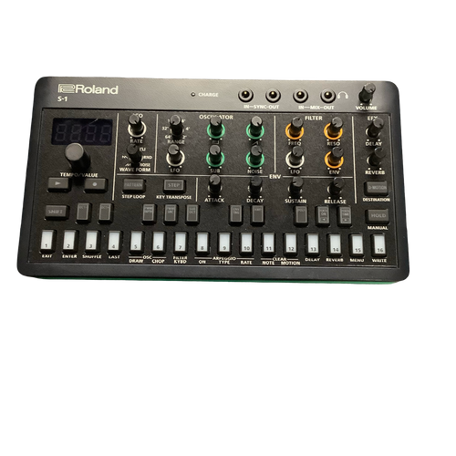 Used Roland S-1 25-Key Synthesizer 25-Key 40083-S000153148
