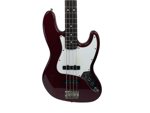 Vist Large View of Product Image Which is Used Fender MIM STANDARD JAZZ BASS J Type Bass Guitar Red 4-String 41120-S000034325