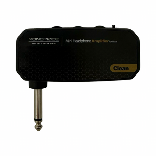 Used Monoprice MINI HEADPHONE AMPLIFIER Solid State Guitar Amp Other 41126-S000090483